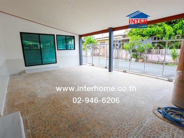 Single-story house, 40 sq.wa., Thepthip Niwet Village, near AC Market, Sai Mai Soi 10, Sai Mai Road, Sai Mai District, Bangkok.