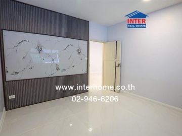 Single-story house, 40 sq.wa., Thepthip Niwet Village, near AC Market, Sai Mai Soi 10, Sai Mai Road, Sai Mai District, Bangkok.