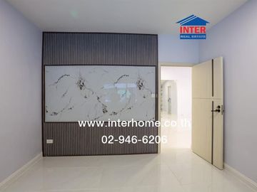 Single-story house, 40 sq.wa., Thepthip Niwet Village, near AC Market, Sai Mai Soi 10, Sai Mai Road, Sai Mai District, Bangkok.