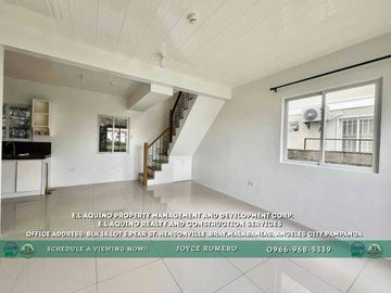3 Bedrooms 2- Storey House For Rent I Located in a secured subdivision in Barangay Sapalibutad, Angeles City,Pampanga