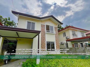3 Bedrooms 2- Storey House For Rent I Located in a secured subdivision in Barangay Sapalibutad, Angeles City,Pampanga
