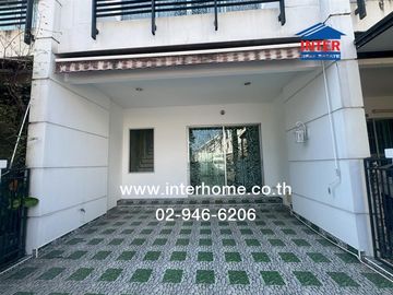 Three-story townhouse, 20 sq.wa., Klang Muang Urbanian Village, Soi Sukhumvit 113, Sukhumvit Road, Soi Dan Samrong 32, Mueang Samut Prakan, Samut Prak