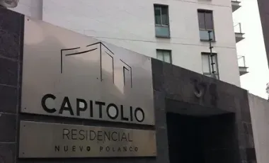 DEPARTAMENTO EN CAPITOLIO RESIDENCIAL NUEVO POLANCO, MIGUEL HIDALGO, CDMX. REMATE ADJUDICADO