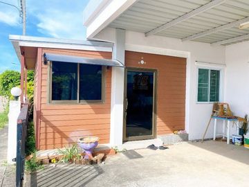House for sale at Marouy Motorway, Chachoengsao. Single-storey detached house, airy and spacious with a large surrounding area.