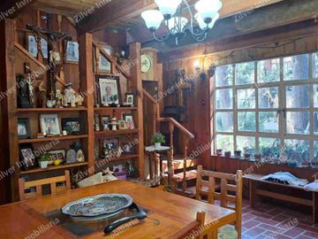 Casa tipo cabaña en renta amueblada