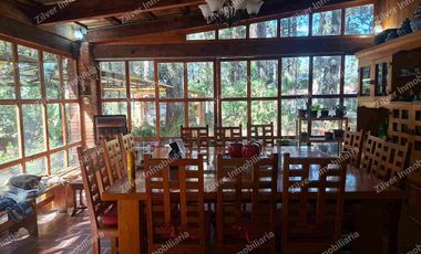 Casa tipo cabaña en renta amueblada