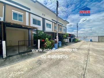 Two-story townhome, 17.6 sq.wah, Lalin Town Lio Wongwaen Lam Luk Ka-Khlong 6, near Lam Luk Ka Police Station, Lam Luk Ka Road, Wat Ket Prapha Road, La