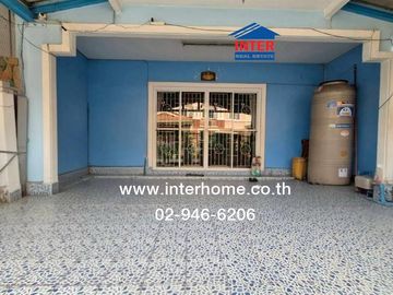 Two-story townhome, 21 sq.wa., Pruksa Ville 1 Lam Luk Ka-Khlong 2, Rangsit-Nakhon Nayok Road, Lam Luk Ka, Pathum Thani.