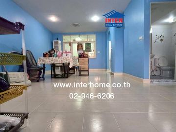 Two-story townhome, 21 sq.wa., Pruksa Ville 1 Lam Luk Ka-Khlong 2, Rangsit-Nakhon Nayok Road, Lam Luk Ka, Pathum Thani.