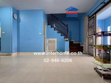 Two-story townhome, 21 sq.wa., Pruksa Ville 1 Lam Luk Ka-Khlong 2, Rangsit-Nakhon Nayok Road, Lam Luk Ka, Pathum Thani.