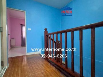 Two-story townhome, 21 sq.wa., Pruksa Ville 1 Lam Luk Ka-Khlong 2, Rangsit-Nakhon Nayok Road, Lam Luk Ka, Pathum Thani.