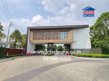 Two-story semi-detached house, 39.2 sq.wah, Centro Onnut-Suvarnabhumi Village, Soi Kingkaew 37, Kingkaew Road, Bang Phli, Samut Prakan.