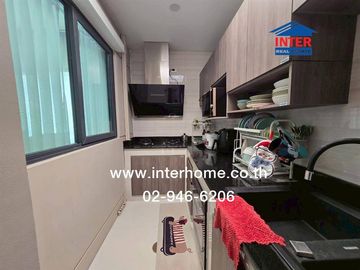 Two-story semi-detached house, 39.2 sq.wah, Centro Onnut-Suvarnabhumi Village, Soi Kingkaew 37, Kingkaew Road, Bang Phli, Samut Prakan.