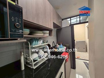Two-story semi-detached house, 39.2 sq.wah, Centro Onnut-Suvarnabhumi Village, Soi Kingkaew 37, Kingkaew Road, Bang Phli, Samut Prakan.