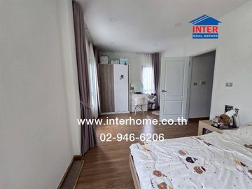 Two-story semi-detached house, 39.2 sq.wah, Centro Onnut-Suvarnabhumi Village, Soi Kingkaew 37, Kingkaew Road, Bang Phli, Samut Prakan.