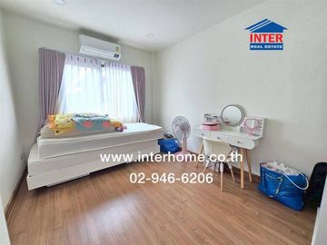 Two-story semi-detached house, 39.2 sq.wah, Centro Onnut-Suvarnabhumi Village, Soi Kingkaew 37, Kingkaew Road, Bang Phli, Samut Prakan.