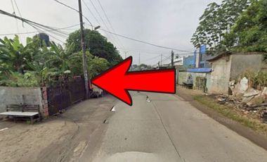 Tanah Cisauk Dijual Harga Murah SHM Dekat Gerbang Tol BSD Barat I, Lokasi Strategis Jalan Utama Cocok Untuk Perumahan