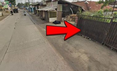 Tanah Cisauk Dijual Harga Murah SHM Dekat Gerbang Tol BSD Barat I, Lokasi Strategis Jalan Utama Cocok Untuk Perumahan