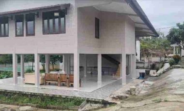 VILLA VIEW GUNUNG HARGA HITUNG TANAH SAJA.