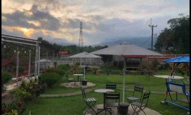 VILLA VIEW GUNUNG HARGA HITUNG TANAH SAJA.