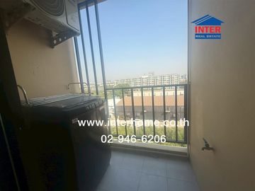 33.42 sq.m. condominium at Plein Plein Genwide Rangsit-Khlong Luang, Soi Khlong Luang 25, Phahonyothin Road, Khlong Luang Road, Chiang Rak Road, Khlon