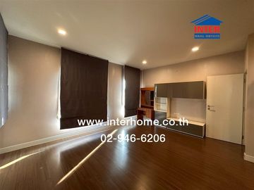 Two-story detached house, 55.9 sq.wah, Saransiri Tiwanon Chaengwattana 2 Village, near Phra Haruthai Nonthaburi School, Tiwanon Road, Mueang Pathum Th