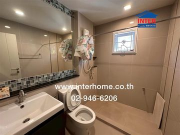 Two-story detached house, 55.9 sq.wah, Saransiri Tiwanon Chaengwattana 2 Village, near Phra Haruthai Nonthaburi School, Tiwanon Road, Mueang Pathum Th