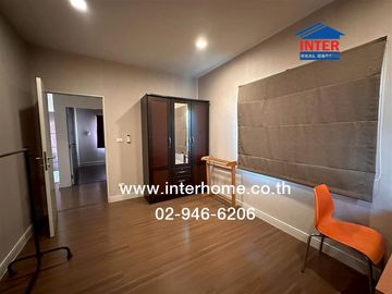 Two-story detached house, 55.9 sq.wah, Saransiri Tiwanon Chaengwattana 2 Village, near Phra Haruthai Nonthaburi School, Tiwanon Road, Mueang Pathum Th