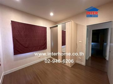 Two-story detached house, 55.9 sq.wah, Saransiri Tiwanon Chaengwattana 2 Village, near Phra Haruthai Nonthaburi School, Tiwanon Road, Mueang Pathum Th