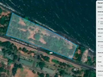 Tanah Beach Front Kubutambahan Buleleng Singaraja