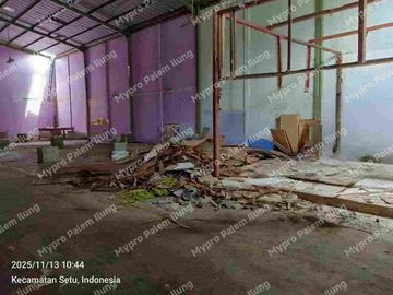 Gudang bandara mas termurah 2 lantai lt 1010 jual cepat