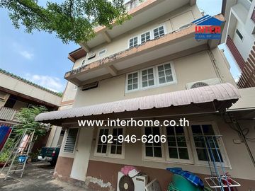 Detached house + office, 225 sq.wah. Located on Soi Tesaban Nimit Tai Soi 1, Tesaban Songkhro Road, Tesaban Nimit Tai Road, Chatuchak District