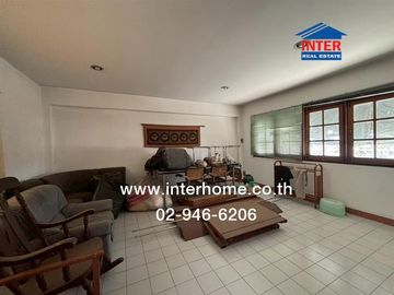 Detached house + office, 225 sq.wah. Located on Soi Tesaban Nimit Tai Soi 1, Tesaban Songkhro Road, Tesaban Nimit Tai Road, Chatuchak District
