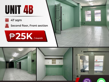 Commercial Space 47 SQM – Unit 4B for Rent, Parañaque Brgy. Sun-Valley, Nassons Building