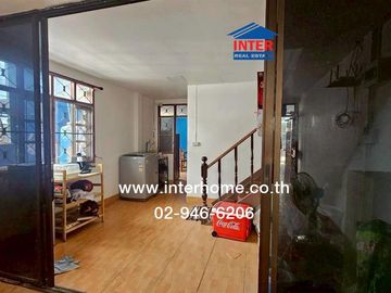 Two-story townhouse, 29.9 sq.wah, Don Mueang Villa 2, Soi Phoemsin 16, Sukhaphiban 5 Road, Phahonyothin 54/1 Road, Sai Mai District, Bangkok.