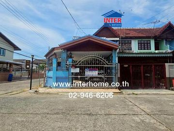 Two-story townhouse, 29.9 sq.wah, Don Mueang Villa 2, Soi Phoemsin 16, Sukhaphiban 5 Road, Phahonyothin 54/1 Road, Sai Mai District, Bangkok.