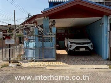 Two-story townhouse, 29.9 sq.wah, Don Mueang Villa 2, Soi Phoemsin 16, Sukhaphiban 5 Road, Phahonyothin 54/1 Road, Sai Mai District, Bangkok.