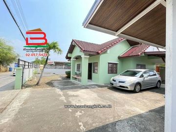 บ้านเดี่ยว เนื้อที่ 60 ตร.ว. ซอยไสวประชาราษฎร์ 17 (ใกล้ตลาดเอซีคลอง 4) ตำบลลาดสวาย อำเภอลำลูกกา ปทุมธานี