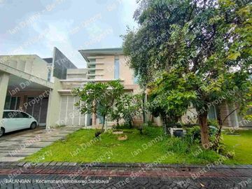 Rumah Di The Mansion Pakuwon Indah Surabaya Murah W1404