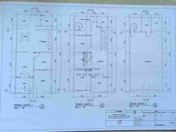 Dijual rumah 2 lantai di Bandung view kota dan gunung