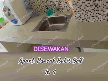 Disewakan Murah !  apartemen Puncak Bukit Golf