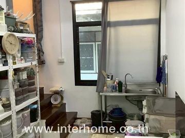 Three-story commercial building, 13 square wah (approximately 212 square meters), located at the entrance of Soi Charoen Rat 17, near Icon Siam, Charo