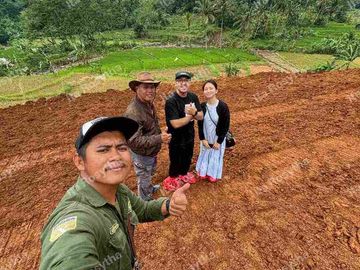 Tanah dijual di Puncak Bogor view gunung 90 menit dari toll jakarta