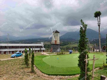 Tanah dijual di Puncak Bogor view gunung 90 menit dari toll jakarta