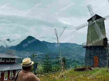 Tanah dijual di Puncak Bogor view gunung 90 menit dari toll jakarta