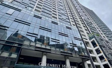 2BR Fully Furnished Condo for Rent in Greenbelt Hamilton Tower 1, Makati City | 55 sqm | With Balcony | P50,000