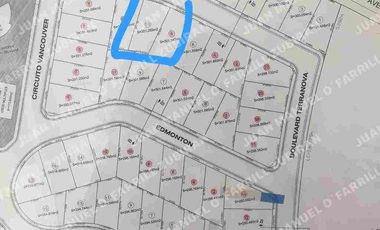 VENTA DE TERRENO EN TORONTO EN LOMAS DE ANGELÓPOLIS