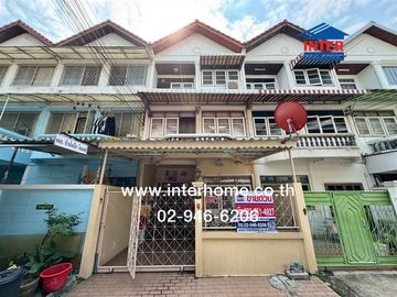 Three-story townhouse, 21.7 sq.wa., located in Soi Charansanitwong 13 (Soi Phanichayakarn Thonburi), Charansanitwong Road, Phanichayakarn Thonburi Roa