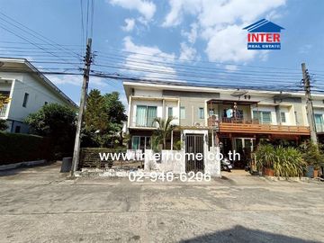 Two-story townhome, 28.3 sq.wah, The Connect 20 Watcharapol-Permsin Village, Soi Permsin 62, Permsin Road, Watcharapol Road, Sai Mai District, Bangkok