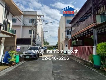 Two-story townhome, 27.2 sq.wah, The Vertical Village, Lam Luk Ka, Khlong 4, Rangsit-Nakhon Nayok Road, Chotiwet Road, Lam Luk Ka, Pathum Thani.
